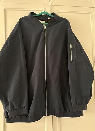 Куртка чоловіча jack & jones бомбер, синя, 5xl 3