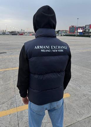 Жилет armani exchange чорний 1 виробник: туреччина  дроп. ціна: 2250 грн  варіація наявність замовити s в наявності  m в наявності  l в наявності  xl