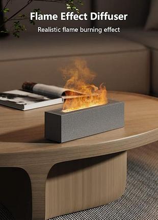 Диффузор эфирных масел ankrs shiawase flame diffuser & humidifier увлажнитель воздуха/диффузор с подсветкой 6