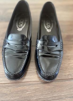 Лофери жіночі tod’s чорні