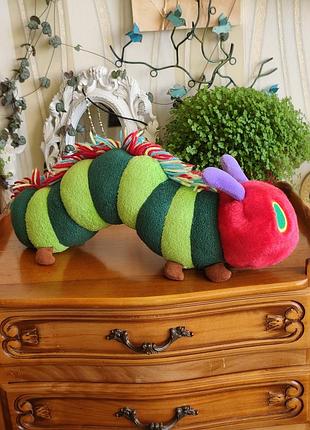 Оригінальна м'яка іграшка гусінь ерік карл the very hungry caterpillar eric carle