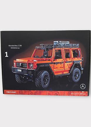 Конструктор technic mercedes-benz g 500 professional line (42177), 2891 деталей совместимый с lego лего