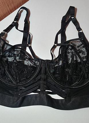 Бюстгальтер жіночий ann summers чорний 80d (75е, 85с)