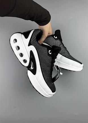 Nike air max dn black white | чорно-білі технологічні кросівки | 40–42, 44
