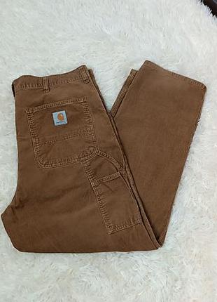 Вельветовые брюки carhartt wip