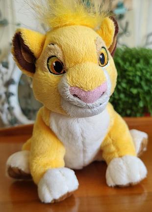 Оригінальна м'яка іграшка сімба король лев disney store simba lion king