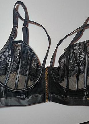 Бюстгальтер жіночий boux avenue на кісточках без поролону, чорний, 80d