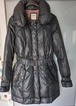 Пуховик жіночий  esprit, чорний