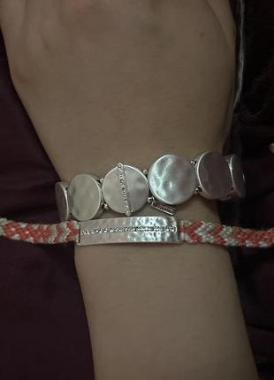Браслет pilgrim посріблені