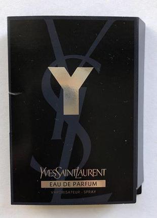 Пробник парфумів yves saint laurent y 1,2ml чоловічий