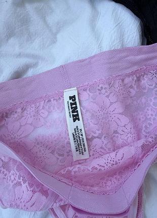 Трусики мереживо pink 4