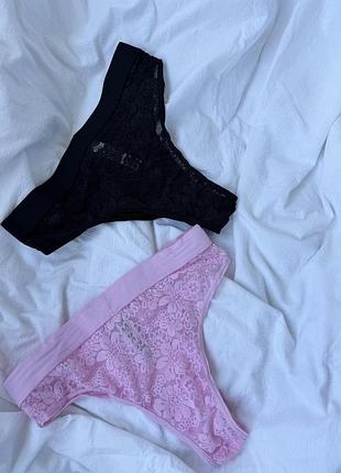 Трусики мереживо pink 2