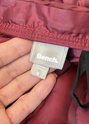 Пуховик жіночий bench червоний 4