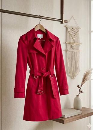 Стильний фірмовий плащ-тренч