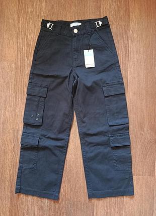 Новые брюки карго primark 122/128
