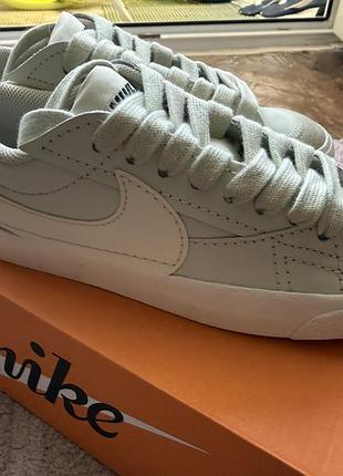 Кросівки жіночі nike blazer low ’77 jumbo sea glass / pale ivory / alabaster 41 eu