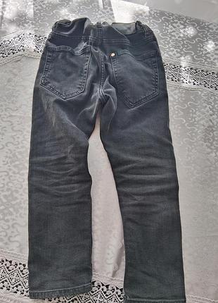 Джинси для хлопчиків h&m чорні 2