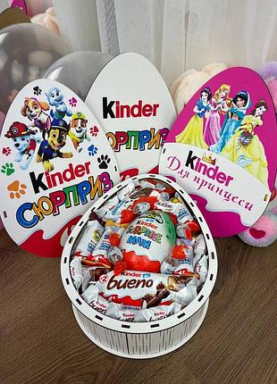 Подарунковий бокс kinder із солодощами 3