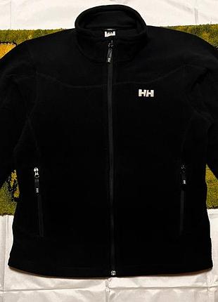 Кофта чоловіча helly hansen флісова на блискавці, чорна