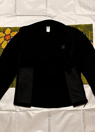 Кофта чоловіча helly hansen флісова на блискавці, чорна 2
