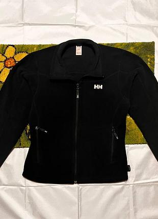 Кофта чоловіча helly hansen флісова на блискавці, чорна 3