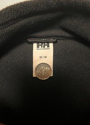 Кофта чоловіча helly hansen флісова на блискавці, чорна 4