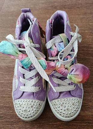 Хайтопи skechers 31 розмір світяться