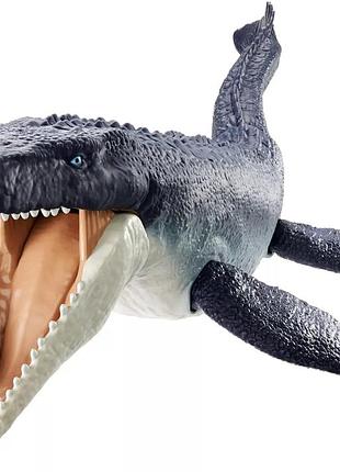 Динозавр mattel jurassic world мозазавр 71см