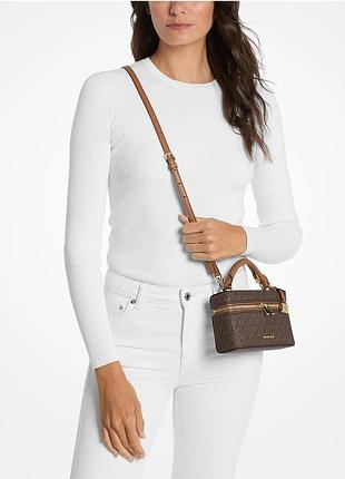 Сумка жіноча michael kors jana 32f5gq1c0b коричневий