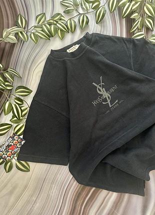 Футболка yves saint lauren l ralph lauren style