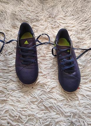 Детские бутсы adidas 31р на 18,5см
