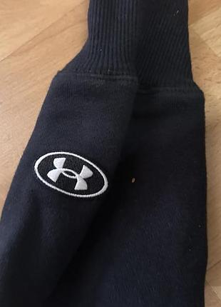 Чоловіче худі under armour чорне з принтом 4