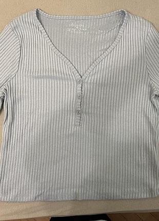 Кофтинка жіноча primark блакитна в смужку