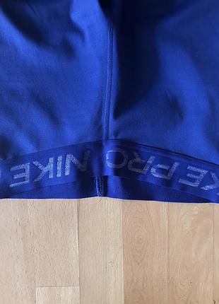Лосіни жіночі nike pro сині 3