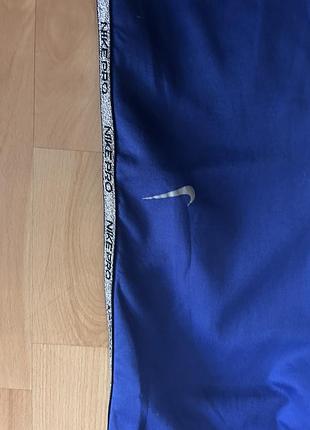 Лосіни жіночі nike pro сині 2