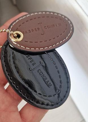 Сумка жіноча jasper conran чорна лакована 5