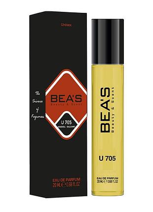 Парфюмированная вода bea's u705 унисекс, 20 мл