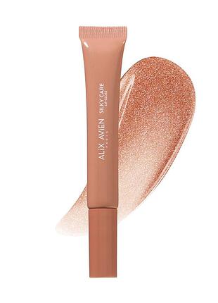 Глянцевий блиск для губ з м'яким аплікатором alix avien 301 pure copper, 12 мл