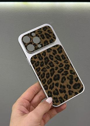 Чехол с блестящим леопардовым принтом для iphone 15 pro max, чехол для iphone 15 pro max с леопардовым принтом