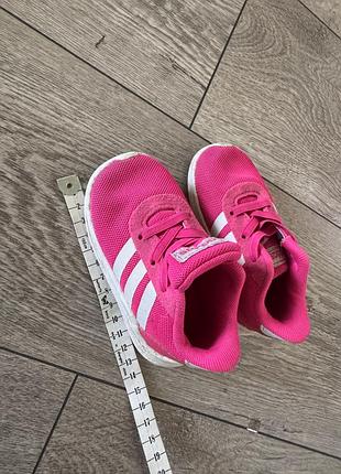Кросівки для дівчаток adidas рожеві, розмір 20