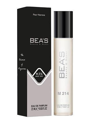 Парфюмированная вода bea's m214 для мужчин, 20 мл
