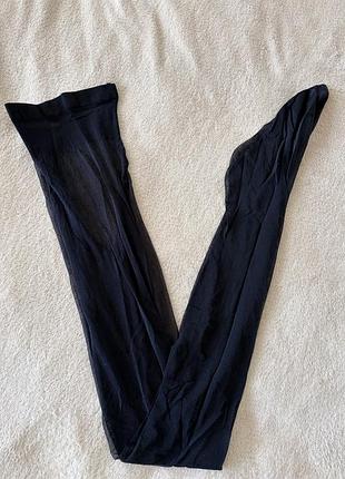 Матовые прозрачные колготки  wolford satin touch 15 den размер m