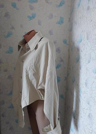 Эффектная рубашка 50% cotton 6