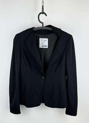 Женский классический пиджак moschino  by cheap and chic