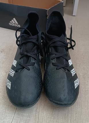 Бутси дитячі adidas predator freak .3 tf j fy0624 чорні, розмір 35