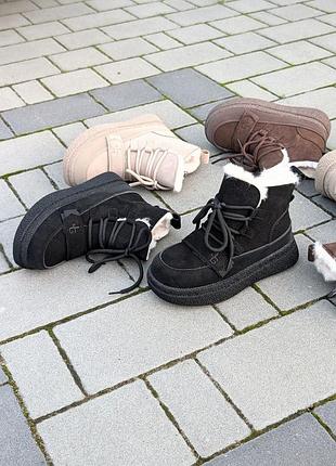 Зимові черевики для дівчинки 10
