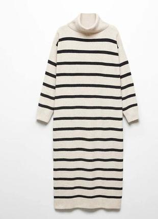 Теплое с шерстью платье 👗 mango 4