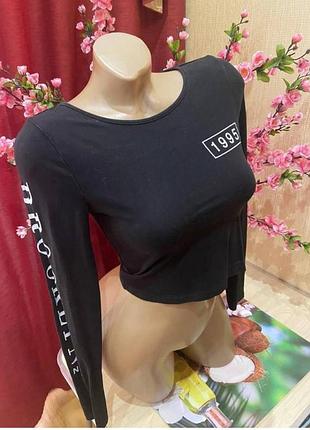 Хлопковый реглан топ uk8 eur 36 new look