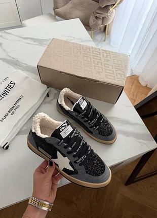 Жіночі утеплені кеди golden goose в наявності