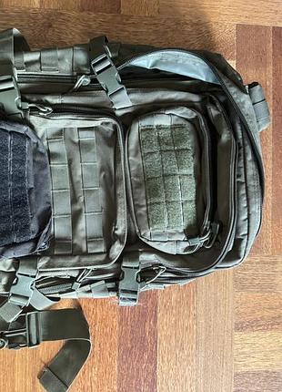 Тактичний рюкзак mil-tec us assault pack large в оливковому кольорі (olive) + підсумник molle
